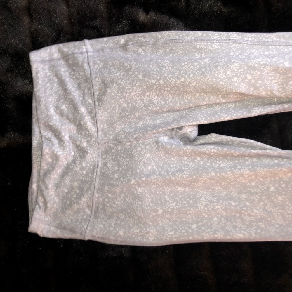 Athleta Gray Patterned Leggings - S